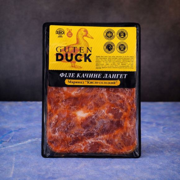 Лангет из филе утки в маринаде (кисло-сладкий) ✔️ Купить утиный лангет в маринаде по выгодной цене