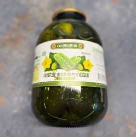Огурцы консервированные 3 л