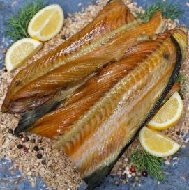 Хребти лосося холодного копчення