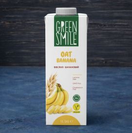 Овсяный напиток с наполнителем "Банан", 1 л