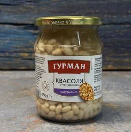 Фасоль белая 0,45 кг, Гурман