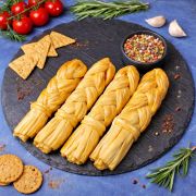 Сыр сулугуни косичка копченая ✔️ Купить сулугуни косичкой по выгодной цене (1)