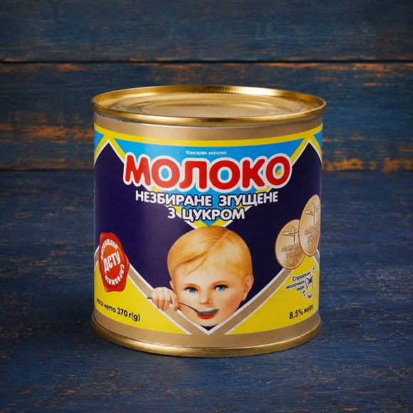 Молоко згущене ж/б 370 г ✔️ Купити згущене молоко за вигідною ціною
