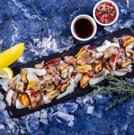 Морской коктейль замороженный