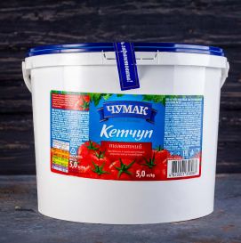 Кетчуп Томатный Чумак ведро 5 кг