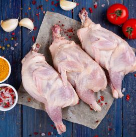 Перепелка крупная 3-4 шт/кг, замороженная