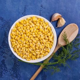 Замороженная кукуруза в зернах