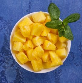 Ананас замороженный (тидбитс или кубик)