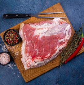 Подчерёвок свиной на шкуре