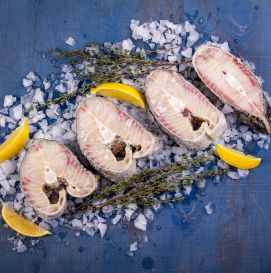 Стейк осетра замороженный