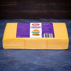 Сыр Чеддер слайсами, 1 кг