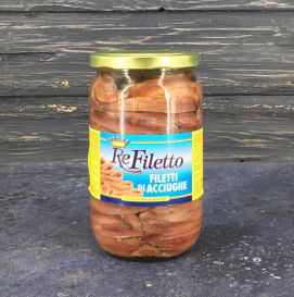 Филе анчоусов в подсолнечном масле (0,72)