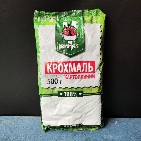 Крохмаль картопляний Вімал, 500 г ✔️ Купити недорого з доставкою