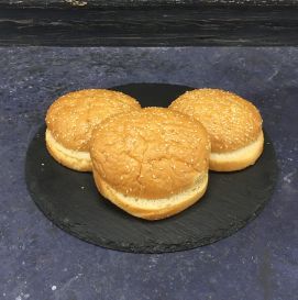 Булочка для гамбургера с кунжутом, 82 г