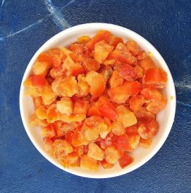 Томат кубиком свежемороженный