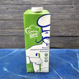 Сливки кулинарные "Вкусно Шеф", 18%