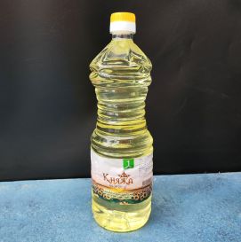 Масло подсолнечное рафинированное "Княжа" (1 л)