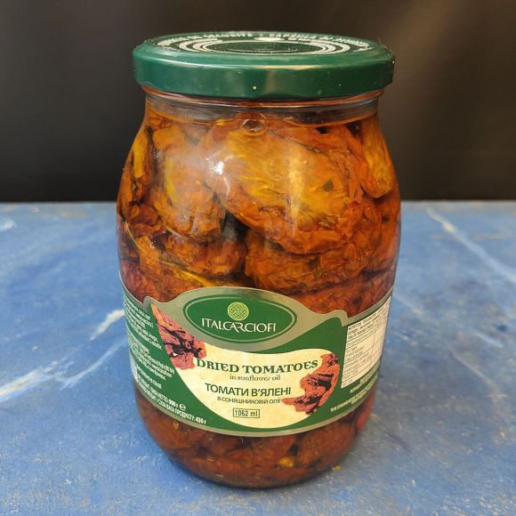 Томаты вяленые в масле Italcarciofi 1062 мл ✔️ Купить недорого с доставкой