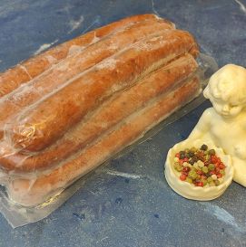 Колбаски полукопченные Баварские первого сорта "Мантинга"