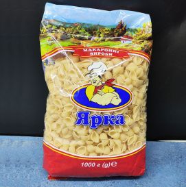 Макаронные изделия "Ярка" ракушка крупная, 1 кг