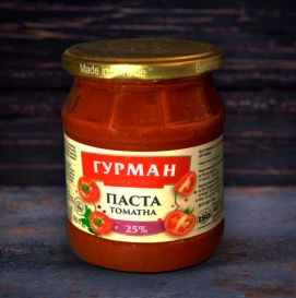 Томатная паста Гурман 25%, 465 г