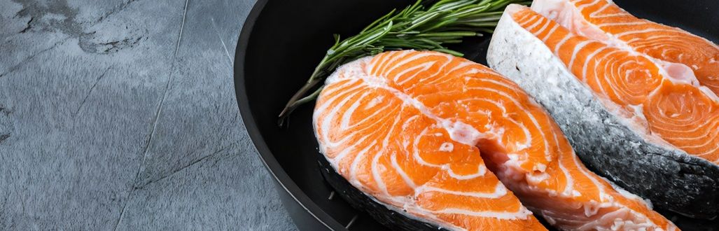 Рецепт приготовления лосося на сковороде с розмарином ✔️ Купи Ракушку