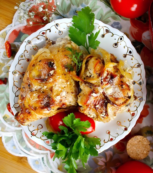 Рецепт кролика у сметані